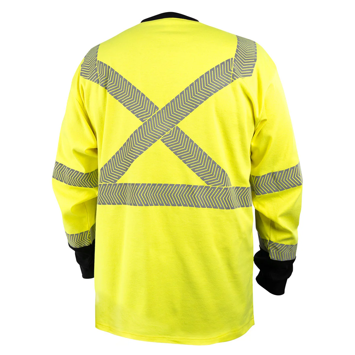 Revco Black Stallion Hi Vis Class 3 AR/FR Knit Long Sleeve Shirt (TF3030-HB) - Image 2