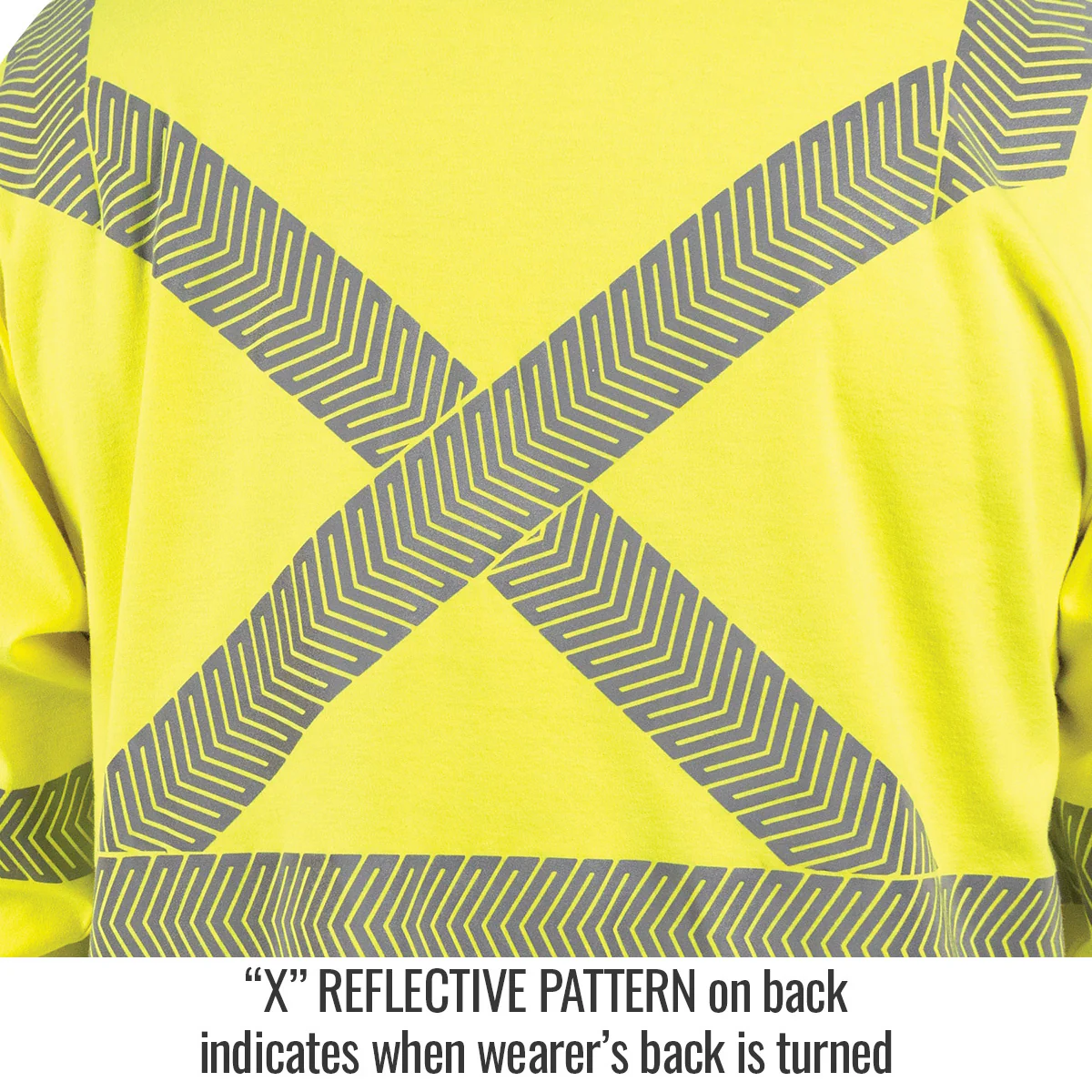 Revco Black Stallion Hi Vis Class 3 AR/FR Knit Long Sleeve Shirt (TF3030-HB) - Image 4