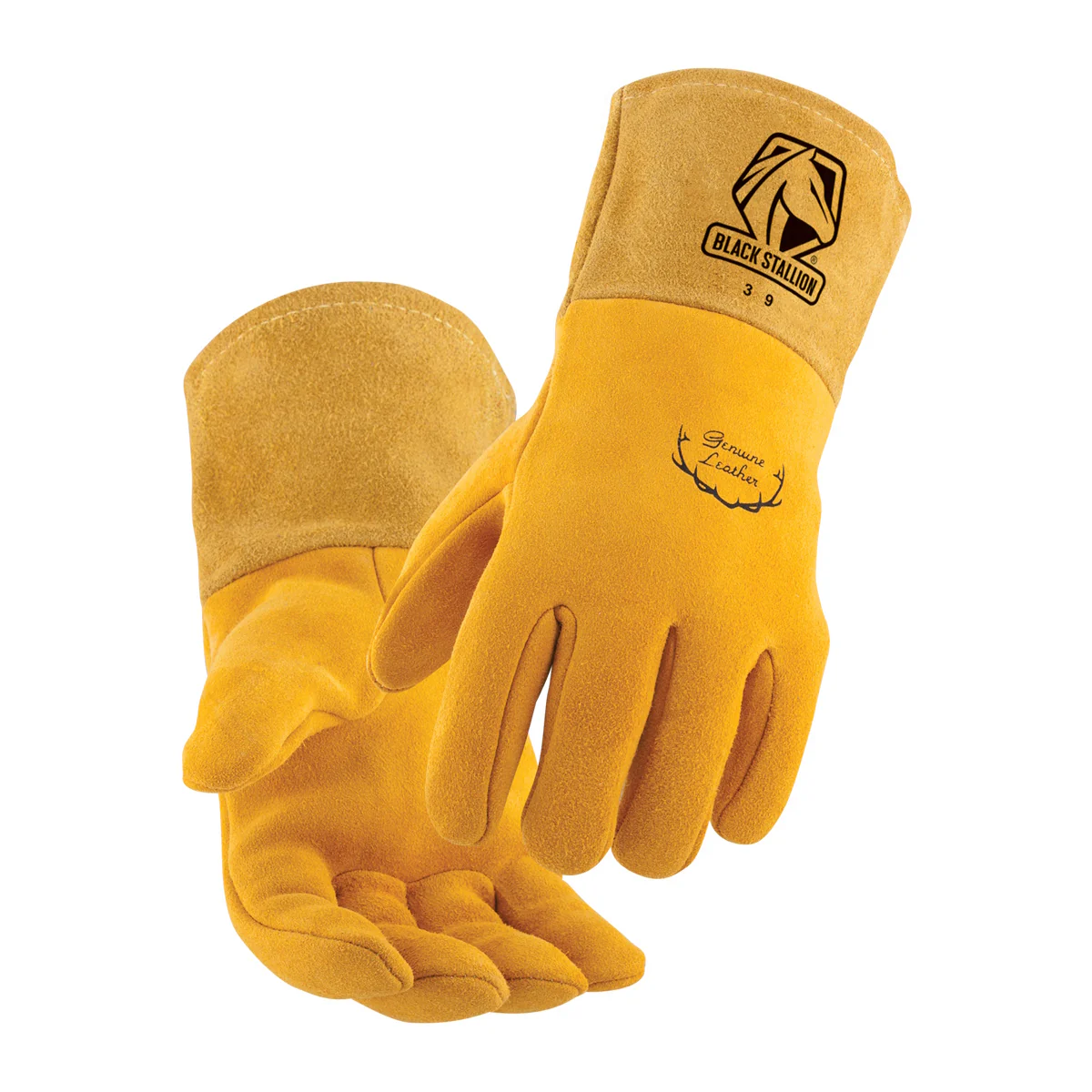 Revco Black Stallion MightyMIG Premium Deerskin MIG Gloves (39)