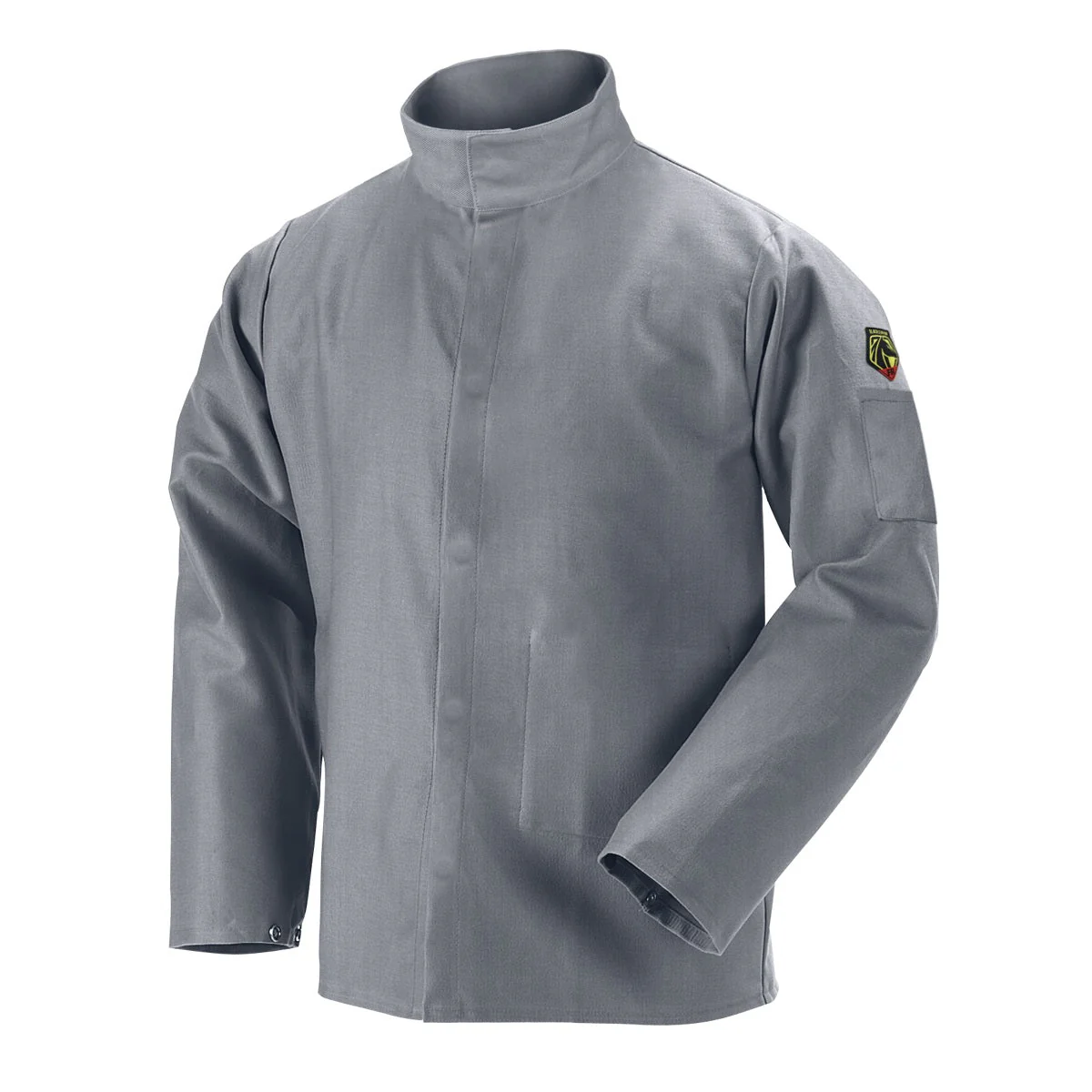 Revco Black Stallion NFPA 9oz Gray FR Cotton Welding Jacket (JF2220-GY) - Image 8