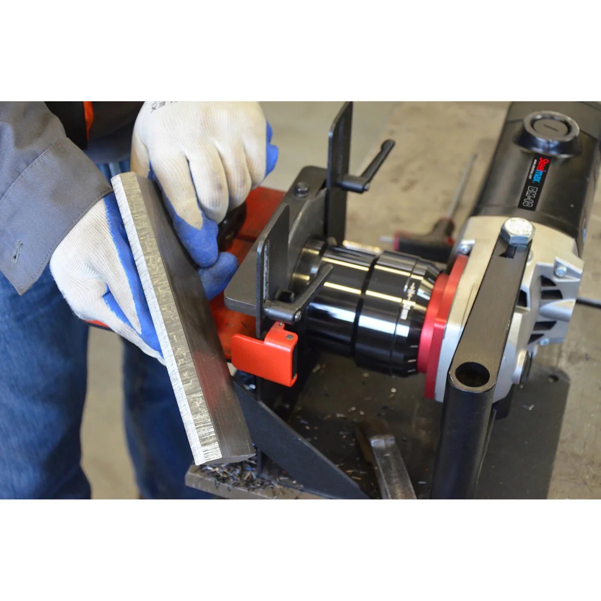 Steelmax 120V BM18 Portable Beveling Machine w/Beveling Head (SM-BM18) - Image 4