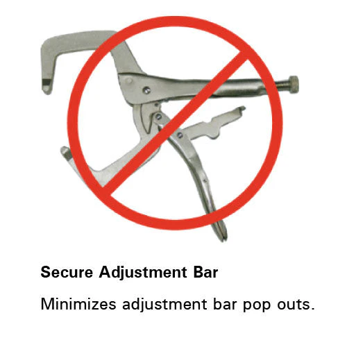 Strong Hand Tools 11 in. Swivel Pad Locking C Clamp (PR115S) - Image 3