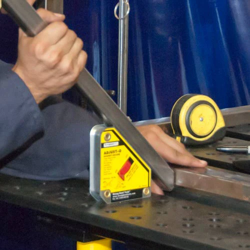Strong Hand Tools 4 3/8 in. Heavy Duty Adjust-O Magnet Square (MSA46-HD) - Image 3