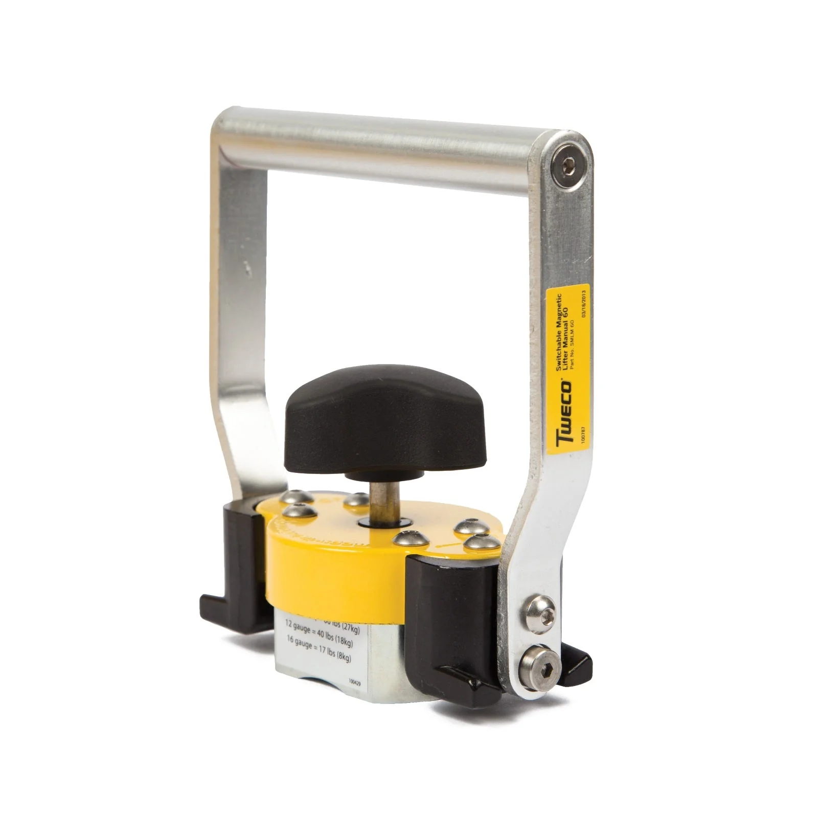 Tweco 60lb SMLM60 Magnetic Pick and Pack Lifter (9255-1065) - Image 2